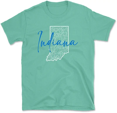 State Life Women's INDIANA INSIDE LACE Short Sleeve Graphic T-shirt