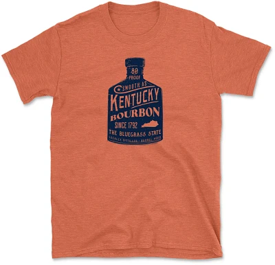 State Life Men's KENTUCKY WHISKEY BOTTLE Short Sleeve Graphic T-shirt