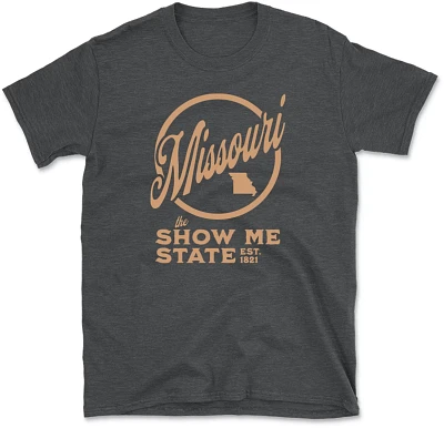 State Life Men's MISSOURI PULL OVER Short Sleeve Graphic T-shirt