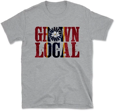 State Life Men's MISSISSIPPI GROWN LOCAL Short Sleeve Graphic T-shirt