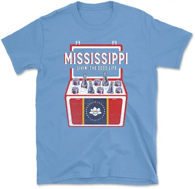 State Life Men's STATE LIFE M MISSISSIPPI COOLER DAYS Short Sleeve Graphic T-shirt                                              