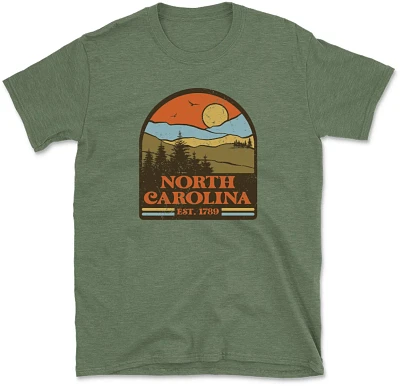 State Life Men's NORTH CAROLINA STUNNING Short Sleeve Graphic T-shirt