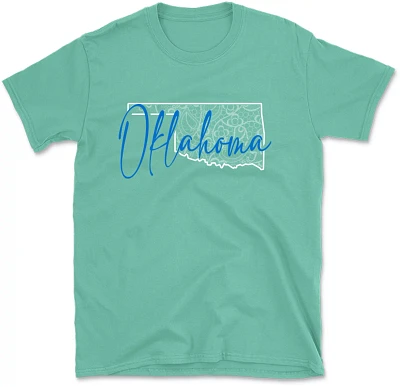 State Life Men's OKLAHOMA INSIDE LACE Short Sleeve Graphic T-shirt