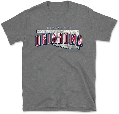 State Life Men's OKLAHOMA SCRATCH Short Sleeve Graphic T-shirt