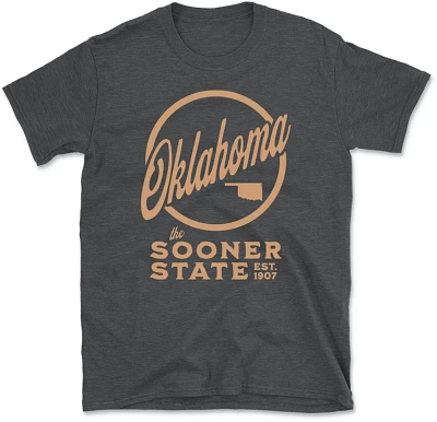 State Life Men's OKLAHOMA PULL OVER Short Sleeve Graphic T-shirt