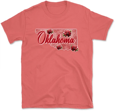 State Life Men's STATE LIFE M OKLAHOMA STATE FLOWER Short Sleeve Graphic T-shirt                                                