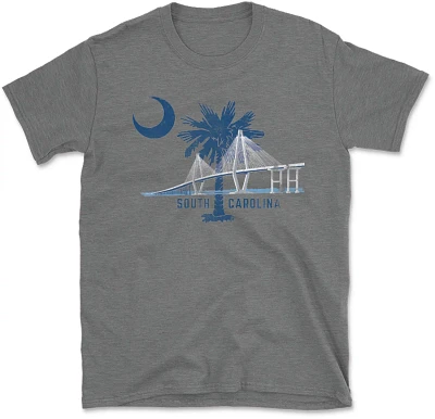 State Life Men's SOUTH CAROLINA BRIDGE Short Sleeve Graphic T-shirt