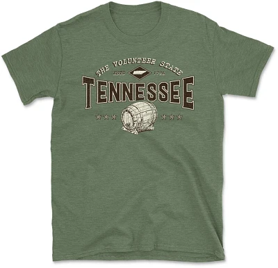 State Life Men's TENNESSEE BOURBON COLLEGIATE Short Sleeve Graphic T-shirt