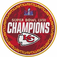 Tag Express Chiefs Super Bowl LVIII Champ Shape Cut Pennant                                                                     