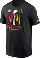 Nike Men's Chiefs Super Bowl LVIII Champs Trophy Short Sleeve T-Shirt