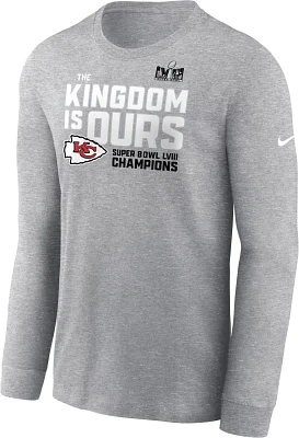 Nike Men's Chiefs Super Bowl LVIII Champs Local Fashion Long Sleeve T-Shirt