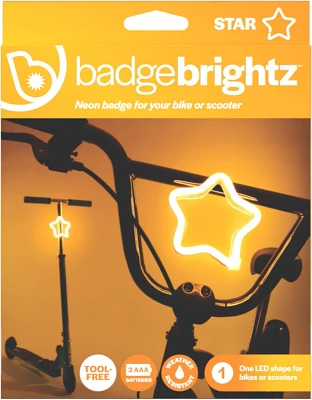 Brightz Kids' Badge Brightz LED Bicycle Badge Light                                                                             
