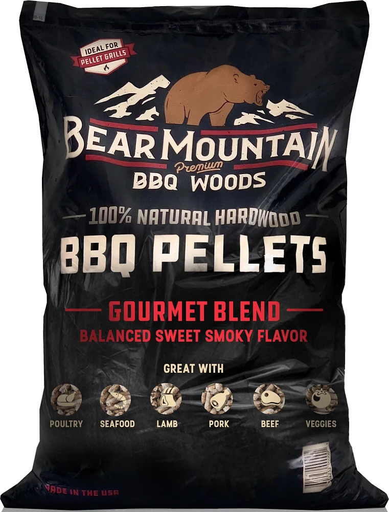Bear Mountain BBQ 40 lb Gourmet Blend Pellets                                                                                   