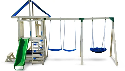 AGame Montana Wooden Swing Playset                                                                                              