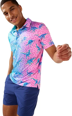 Chubbies Men's The Dino Delight Performance Polo 2.0 Shirt