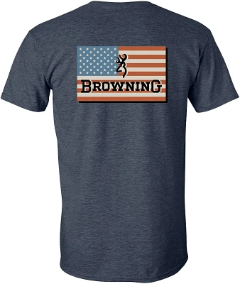 Browning Men's Over Under Flag T-shirt