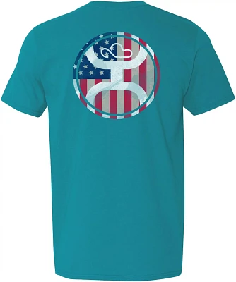 Hooey Men's 2.0 USA Circle Short-Sleeve T-Shirt