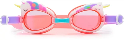 Aqua2ude Girls' Mini Unicorn Bright Swim Goggles                                                                                