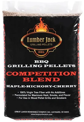 Lumber Jack BBQ Competition Blend MHC 40 lb BBQ Wood Smoking Pellets                                                            