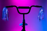 Brightz Streamer Brightz LED Bicycle Handlebar Tassels 2-Pack                                                                   