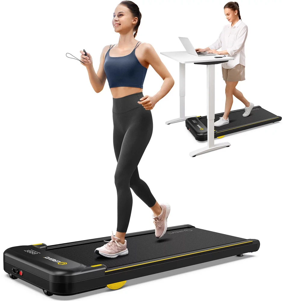 UREVO E4 Under Desk Compact Walking Pad Treadmill                                                                               