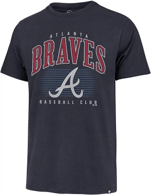 '47 Men's Atlanta Braves Double Header Franklin T-shirt
