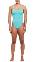 Nike Women's HydraStrong Solid Cutout 1-Piece Swimsuit