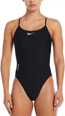 Nike Women's Adjustable Crossback One Piece Swimsuit
