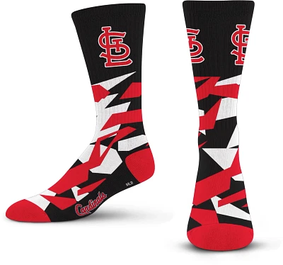 For Bare Feet St Louis Cardinals Crew Socks