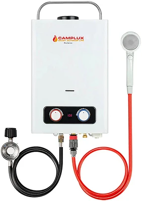 CampLux Pro Gas Outdoor GPM Portable Tankless Water Heater