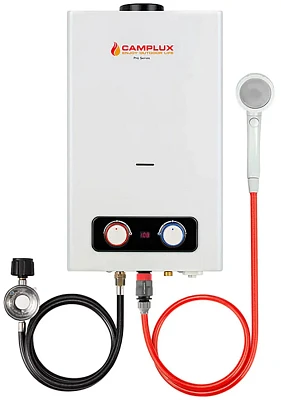 CampLux Portable Propane Outdoor 2.64 GPM Water Heater                                                                          