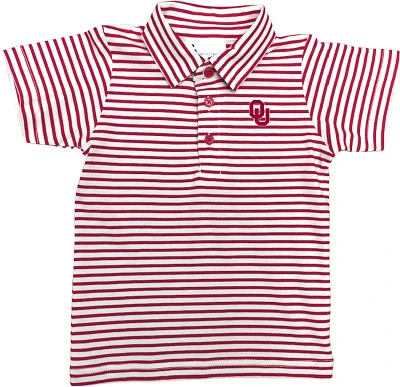 Atlanta Hosiery Company Toddlers' University of Oklahoma Stripe Polo Shirt