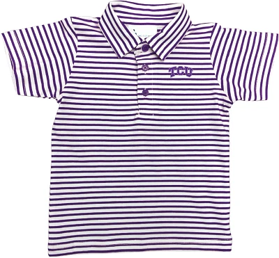 Atlanta Hosiery Company Toddlers' Texas Christian University Stripe Polo Shirt