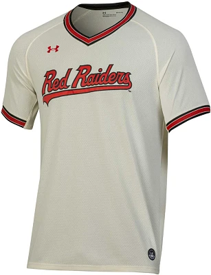 Under Armour Youth Texas Tech Replica Pullover Baseball Jersey