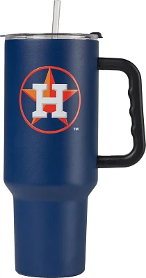 Logo Brands Houston Astros 40 oz Flipside Powder Coat Tumbler                                                                   