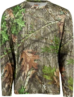 Magellan Outdoors Hunt Gear Men's Eagle Pass Tech Mesh Long Sleeve T-shirt