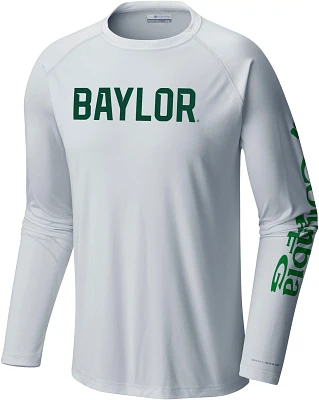 Columbia Sportswear Men's Baylor University Terminal Tackle Long Sleeve T-shirt