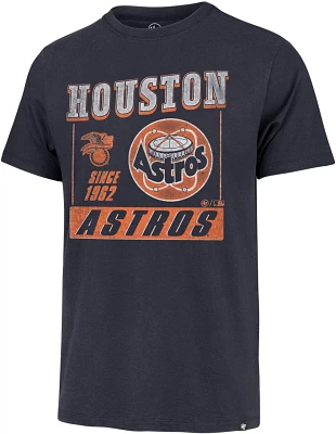 '47 Men's Houston Astros Vintage Outlast Franklin Short Sleeve T-shirt