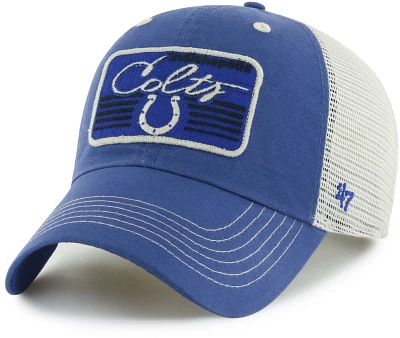 '47 Indianapolis Colts Primary Logo Five Point Clean Up Cap                                                                     