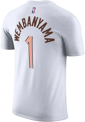 Nike Men's San Antonio Spurs Wembanyama Essential City Edition N&N Short Sleeve Shirt