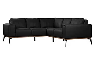 Pietro 2PC Genuine Leather Sectional