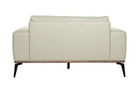 Pietro Genuine Leather Loveseat