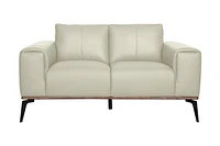 Pietro Genuine Leather Loveseat