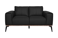 Pietro Genuine Leather Loveseat