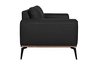 Pietro Genuine Leather Loveseat