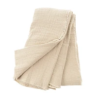 Malabar Bed Blanket - Natural