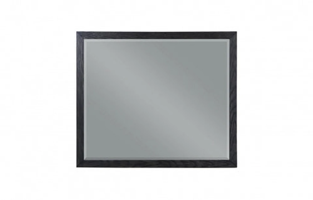 Fresno 40" Landscape Mirror -Charcoal