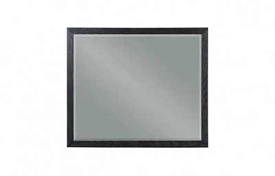 Fresno 40" Landscape Mirror -Charcoal