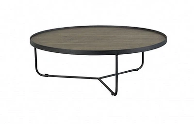 Modern Match 35" Round Coffee Table