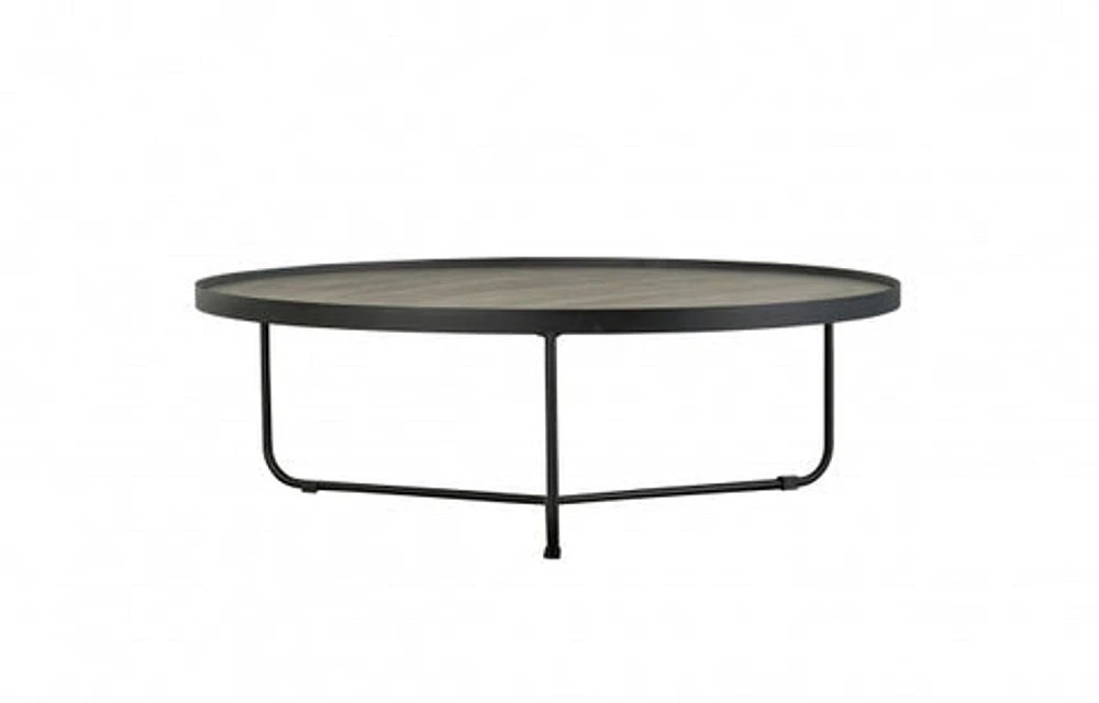 Modern Match 35" Round Coffee Table